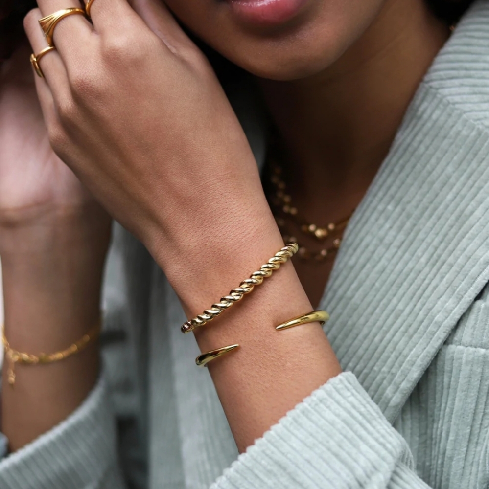 NIB Missoma Tidal Cuff Bracelet